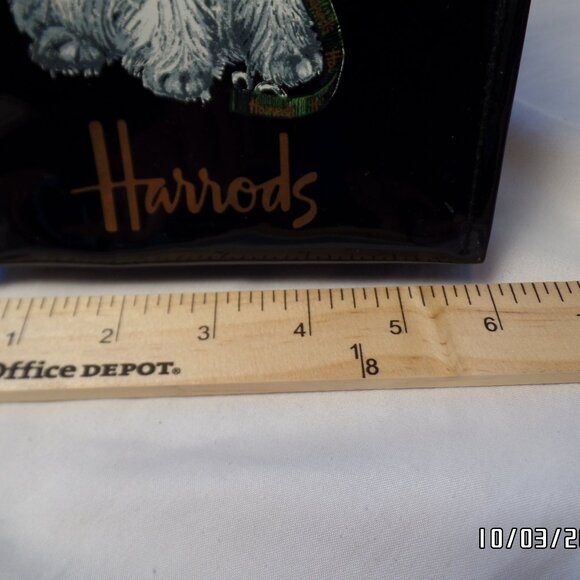 Harrods Scottie Mini Vinyl Tote - Picture 9 of 10